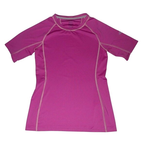 Exofficio Women XS So‎ Cool T Shirt Base Layer Short sleeve Purple Gorpcore - Picture 1 of 5